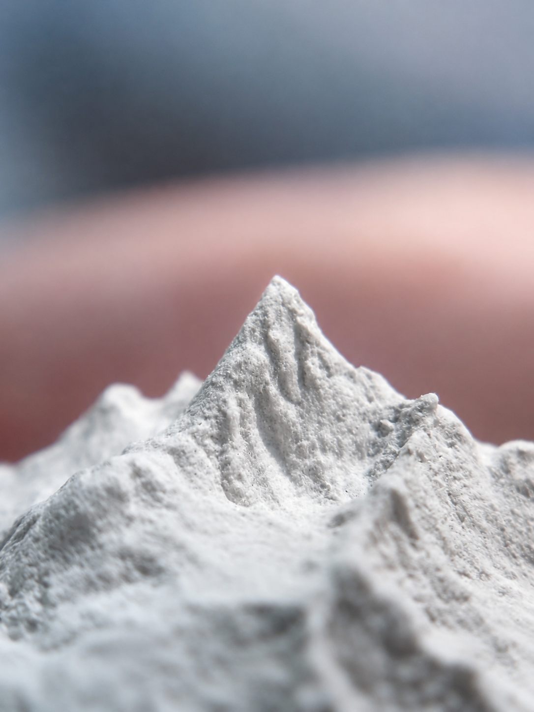 Refining texture and details on the miniature mountain