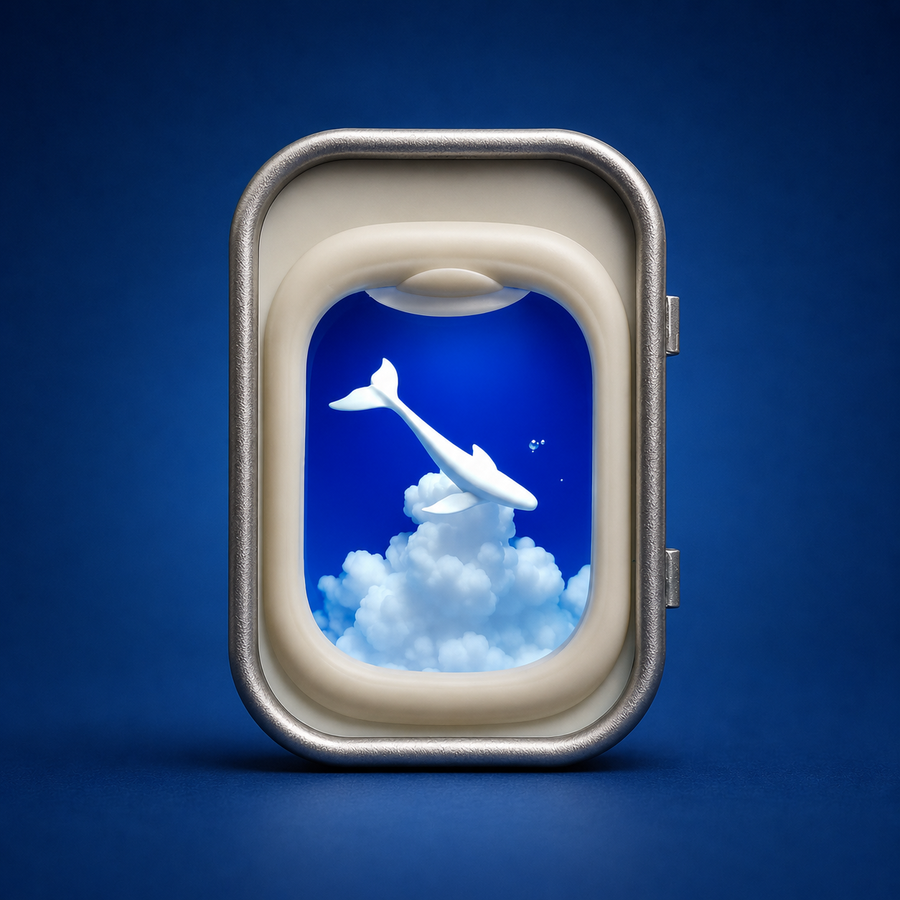Whale Cloud Window