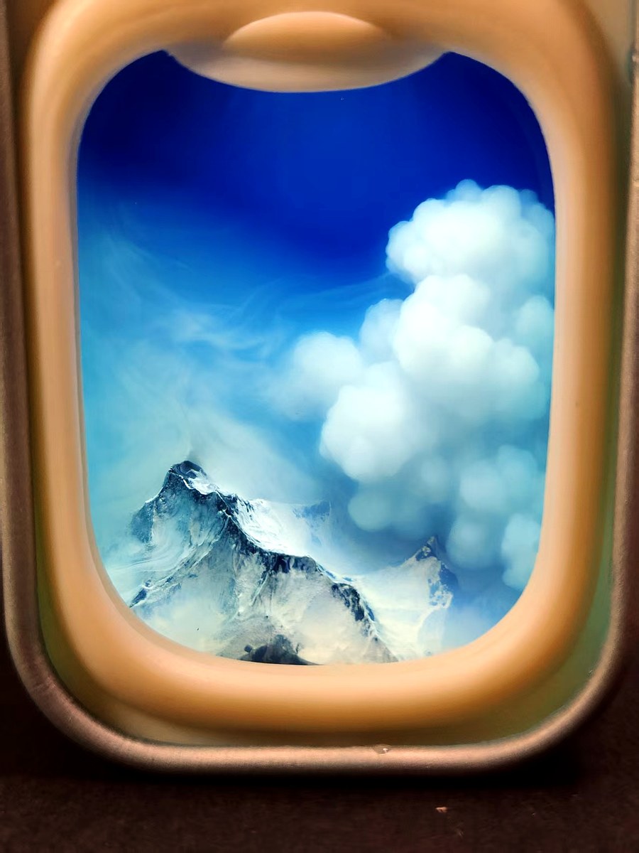 Mountain Cloud Window