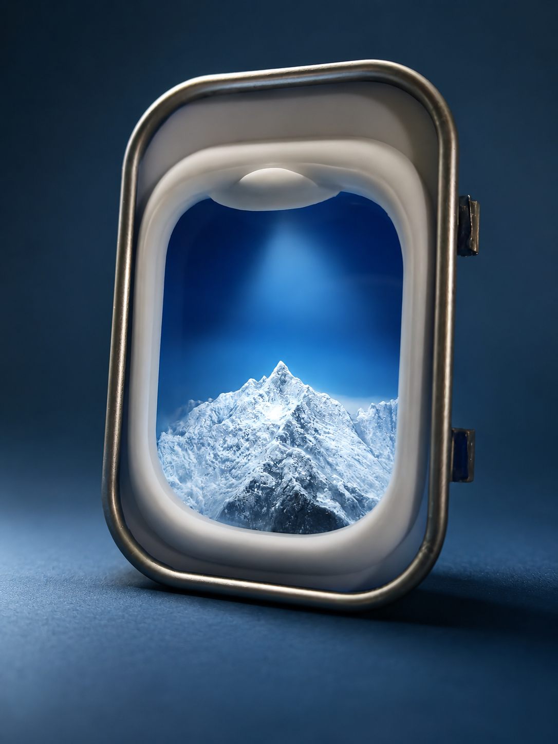 Finished OUTVORO Snow Mountain Window in the studio